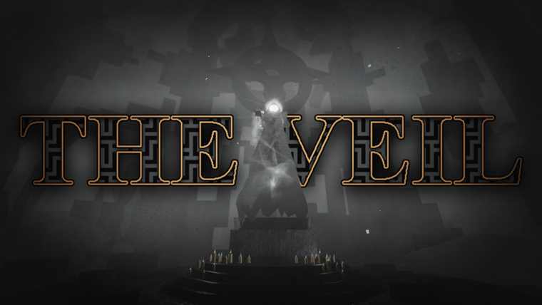 The Veil key art with a masked figure in the fog